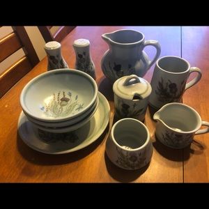 Genuine Buchan’s Thistleware pottery